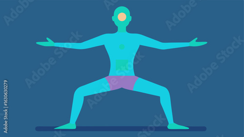 AR Corrections A ghosted overlay of the user showcases posture corrections while they are doing yoga or stretching indicating where to realign their body for better form.