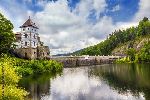 Elbe Dam at Spindleruv Mlyn, Czech Republic