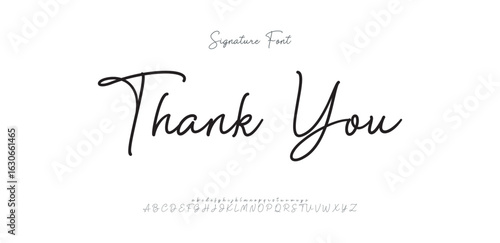 Thank You to Our Sponsors. Handwritten Lettering. Vector Illustration. Template for Banner, Social Media, Postcard, Poster, Print, Sticker or Web Product.

