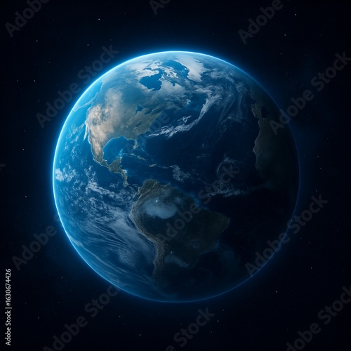 Wallpaper Mural earth and moon Torontodigital.ca