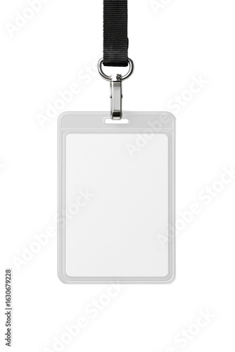 Canvastavla Elegant ID badge mockup ready for your text or design; perfect for any professio