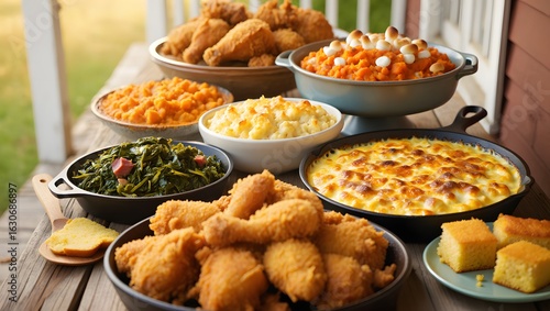 Southern Comfort Food Platter