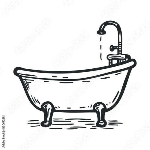 Classic bathtub design for relaxation and home decor inspiration