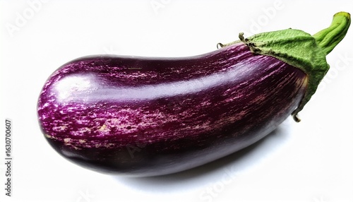 Wallpaper Mural fresh vibrant purple eggplant vegetable plant food illustration Torontodigital.ca