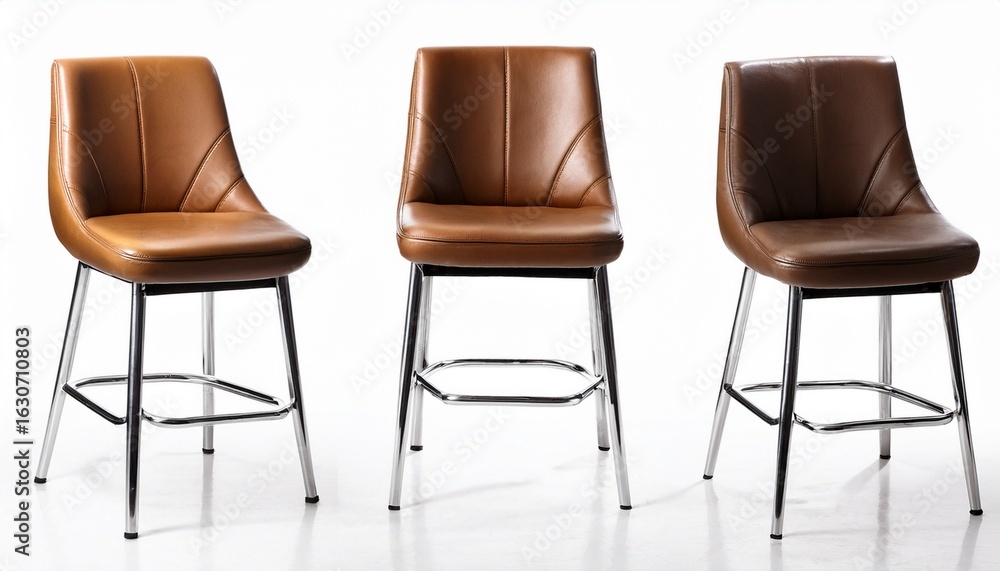 Obraz premium barstool isolated on white background