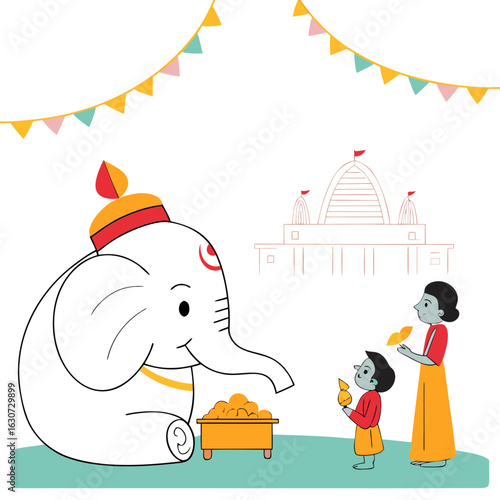 Ganesh Chaturthi, also known as Vinayaka Chaturthi or Vinayaka Chavithi or Vinayagar Chaturthi, is a Hindu festival celebrating the birthday of Hindu deity Ganesh. The festival is marked with the inst