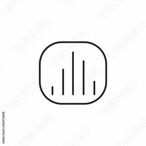 sound wave frequency icon sign vector