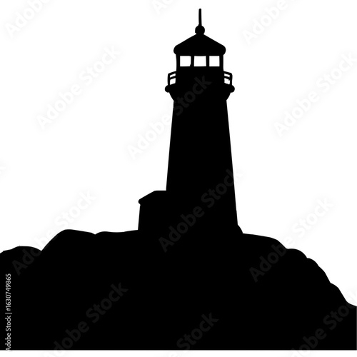 lighthouse at night