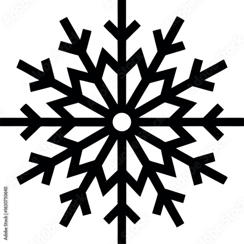  Snowflake Winter Weather Icon