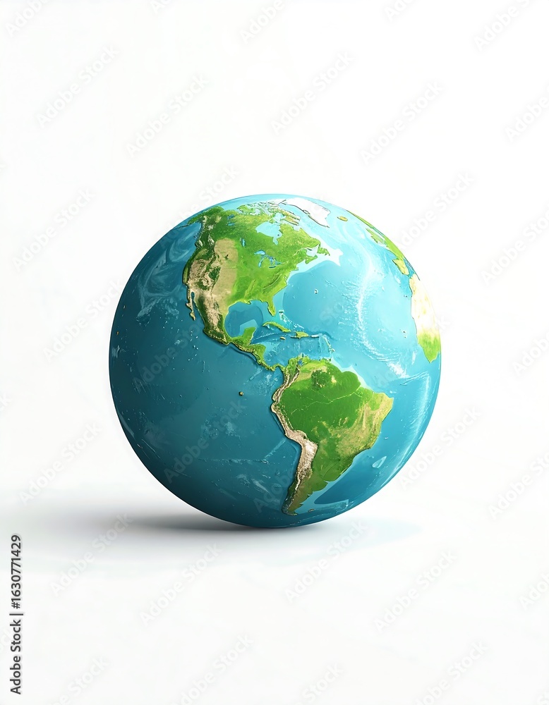 Fototapeta premium Earth globe graphic