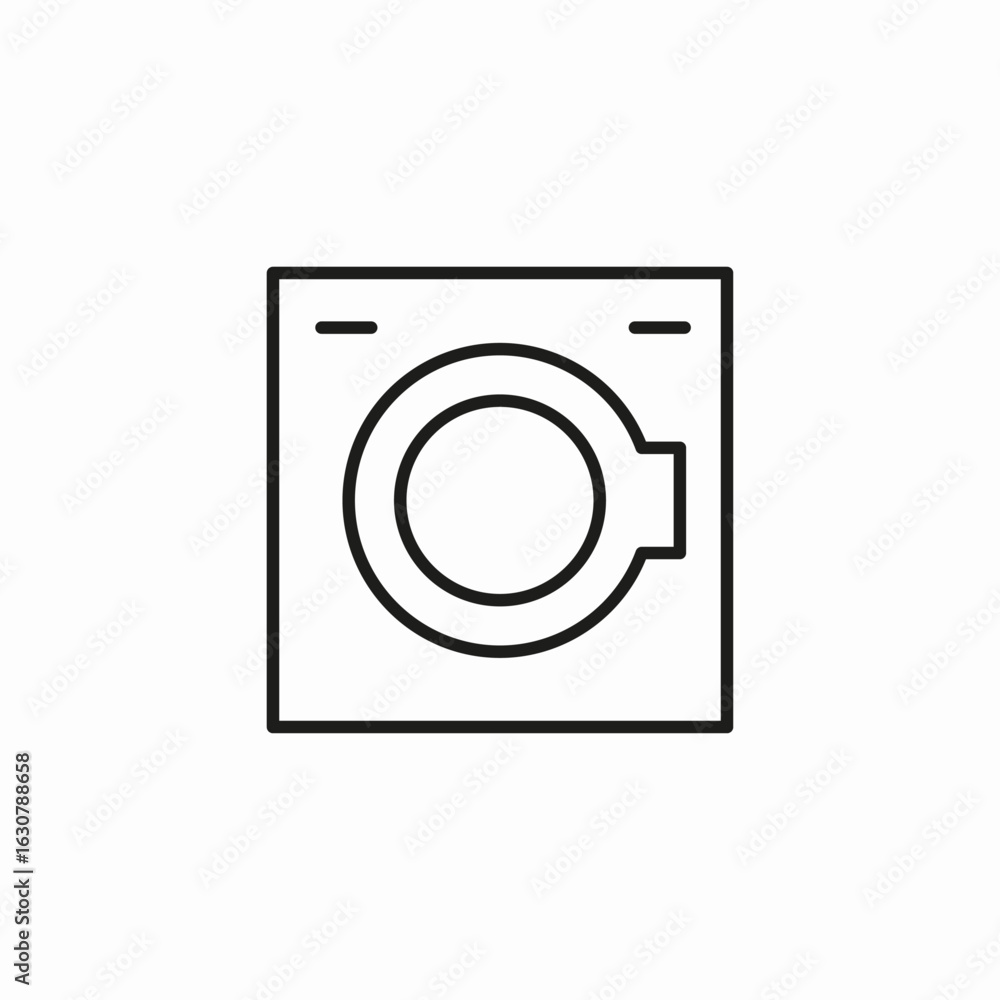washing machine laundry icon sign vector washing machine laundry icon sign vector