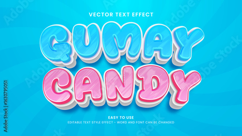 gumay canday editable text effect