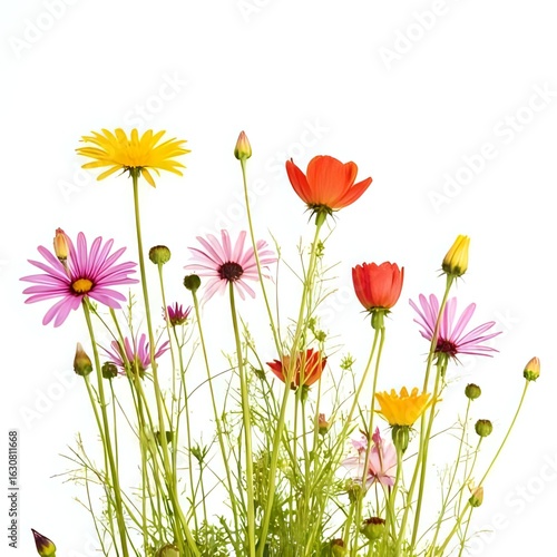 flowers in the grass