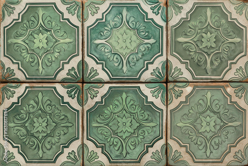 Tile pattern old vintage