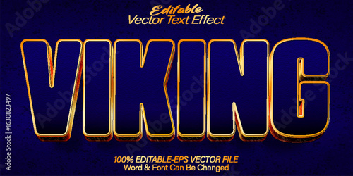 Viking Vector Text Effect Editable Alphabet Nordic History Nort Mythology