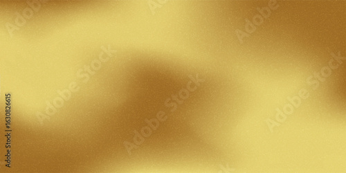 Gold abstract blurred gradient background. Vector illustration.