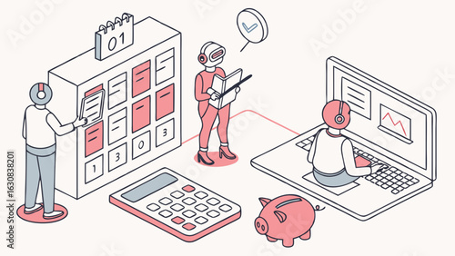 Collaborative Teamwork with AI and Project Management Tools.