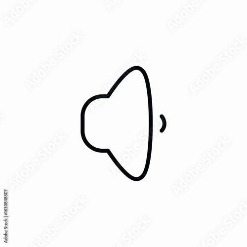 low audio icon sign vector