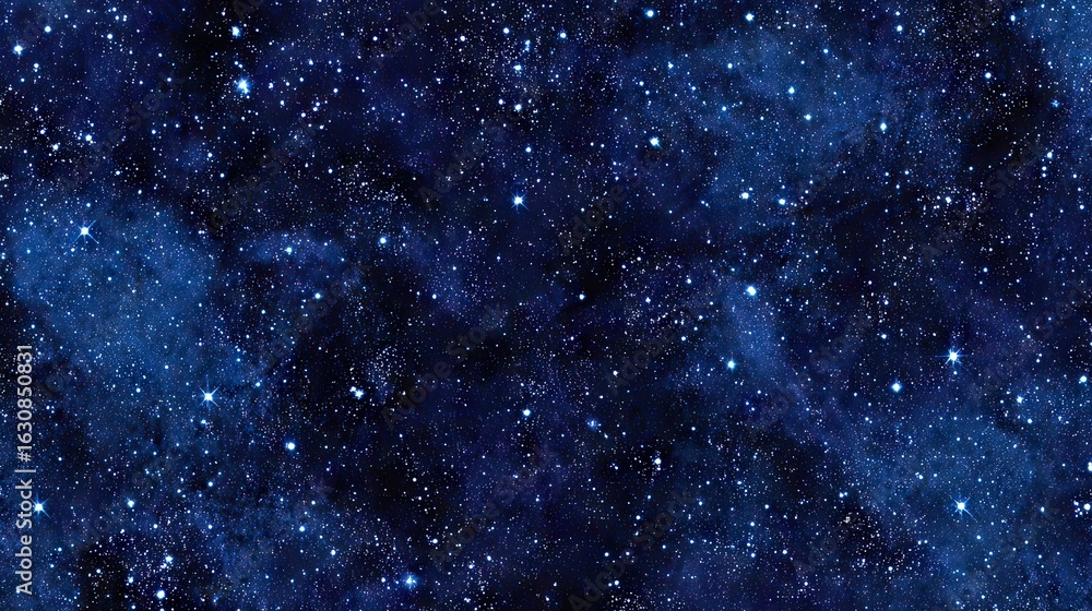 Obraz premium Deep space, filled with countless stars.