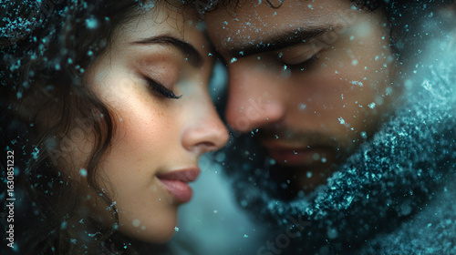 Beautiful couple in love