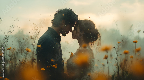 Beautiful couple in love