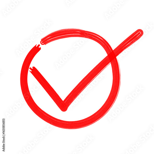 Free Download Checklist hand drawn red sign. Checklist brush drawn highlight marker. Hand drawn vector illustration. - GFXLoad