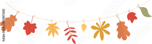 Autumn Leaves Garland