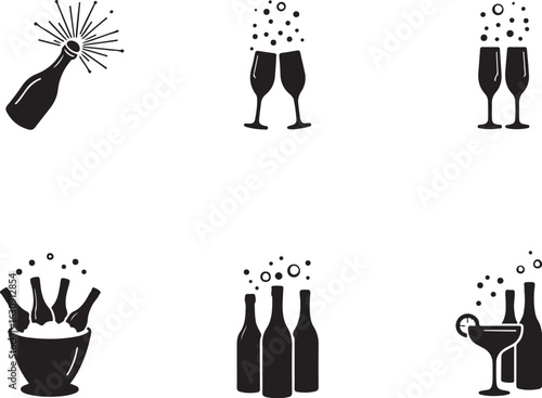 Celebrate with sparkling drinks and festive bottles for any occasion