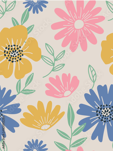 Vector illustration. Seamless pattern for printing.