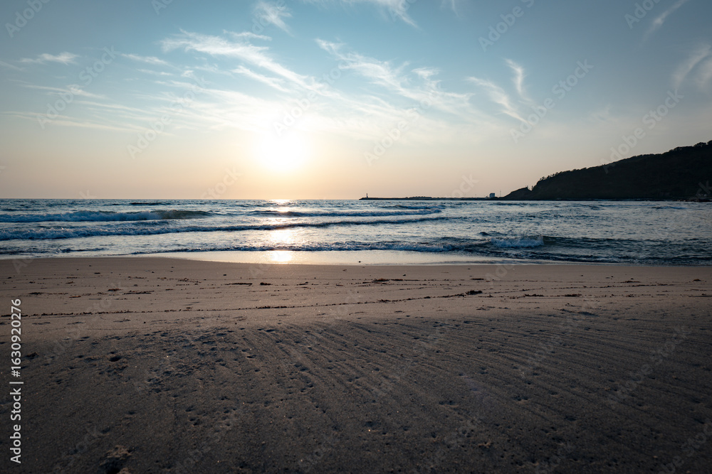 Obraz premium 石川県輪島市門前町の海岸の風景 2022年8月撮影