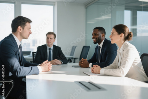 business people in a meeting