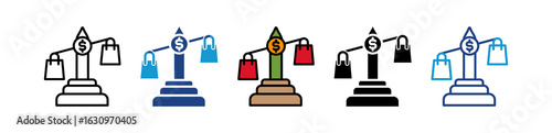 Comparison Shopping multiple icon