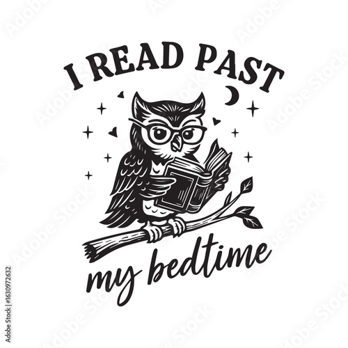 I Read Past My Bedtime T shirt