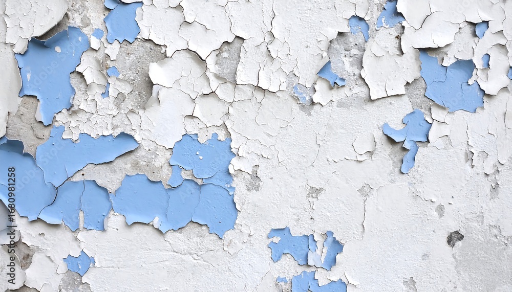 Obraz premium Peeling paint on a wall (2)