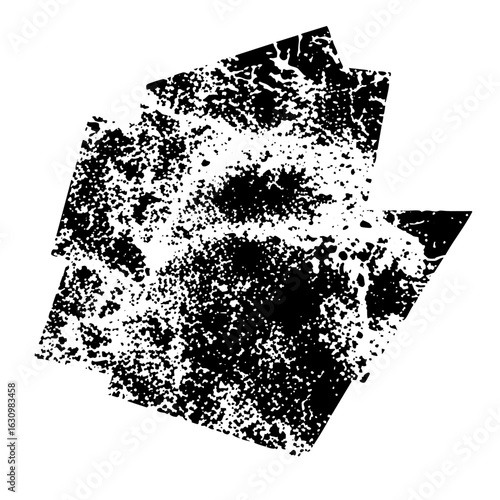 Vector Abstract fragmented shapes create a dynamic textured .
