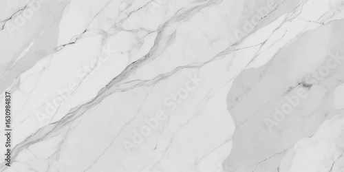 White marble texture with snowy winter abstract pattern