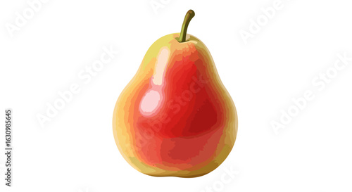juicy red pear perfect for healthy eating and recipes