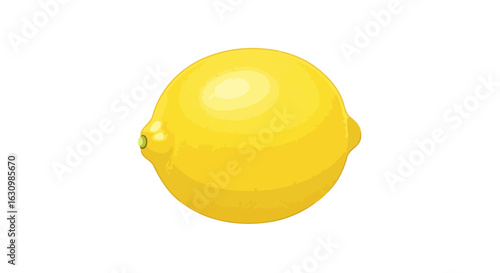 juicy yellow lemon perfect for refreshing summer designs