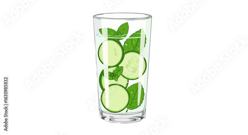 refreshing cucumber mint water hydrating summer drink recipe