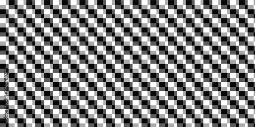 Black and white checkered pattern, Checkerboard seamless pattern. vector Eps 10