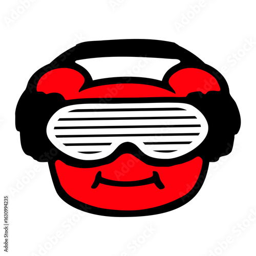 Gummy Bear Party DJ Music Club Slits Sunglasses