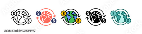 International Trade multiple icon