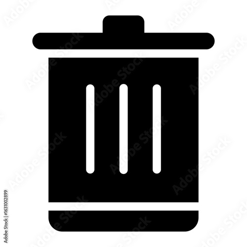 Trash Bin Glyph