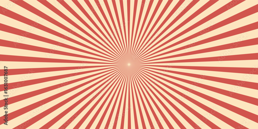 Fototapeta premium Abstract orange background with circles. vector background