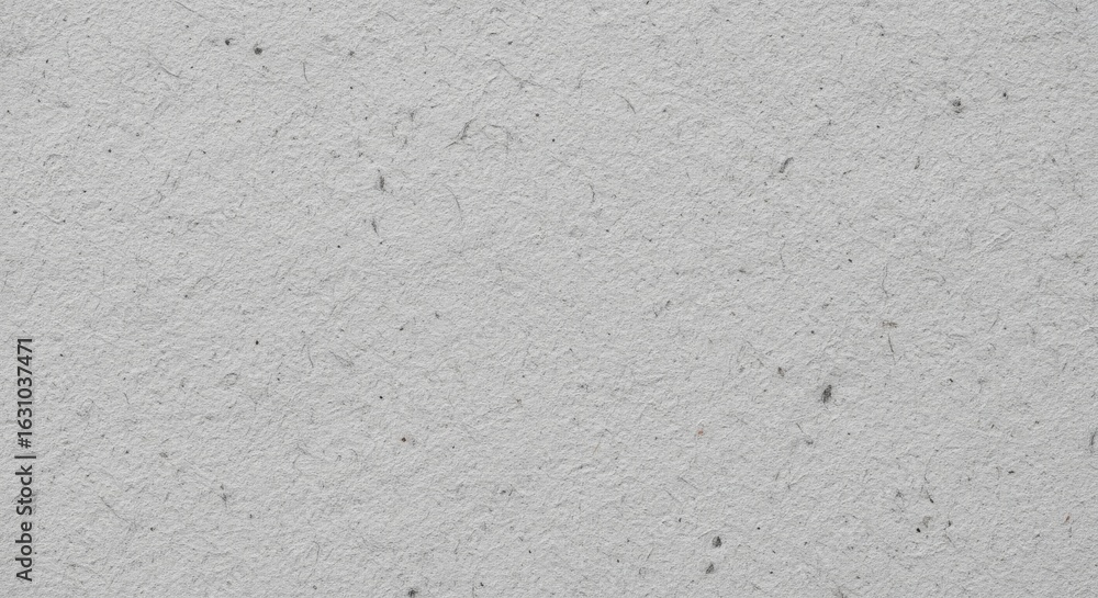 Textured Light Gray Recycled Paper Surface with Visible Fibers and Flecks Textured Light Gray Recycled Paper Surface with Visible Fibers and Flecks