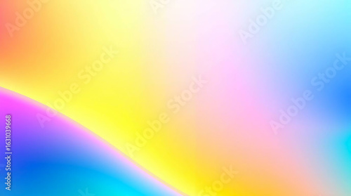 Abstract gradient background with vibrant colors and smooth transitions effect