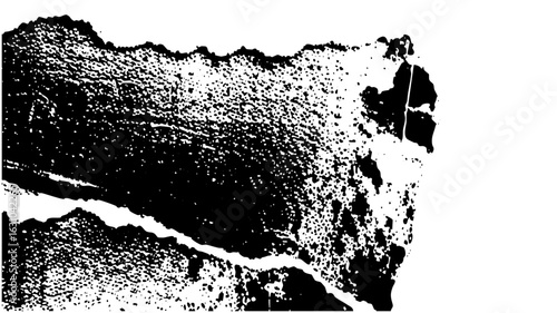 Vector Abstract bison head with dotted texture.