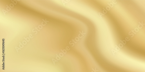 Gold abstract blurred gradient background. vector illustration