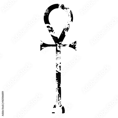 Vector Ancient Egyptian Ankh Symbol