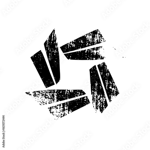 Vector Dynamic Versus with Distressed Texture